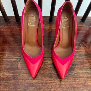 Malone Souliers Vibrant Pink Heels Excellent Conditions